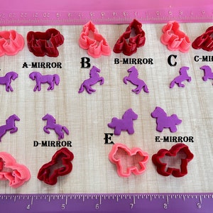Horse Cutter for Cookie Fondant Cutter or Polymer Clay, Jewelry Earrings Making   #229