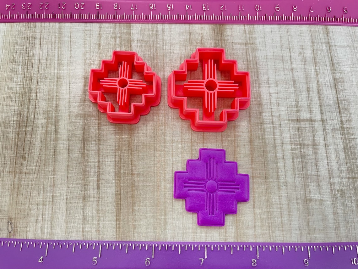 Zia in Aztec Shaped Cutter New Mexico for Cookie or Fondant & Etsy