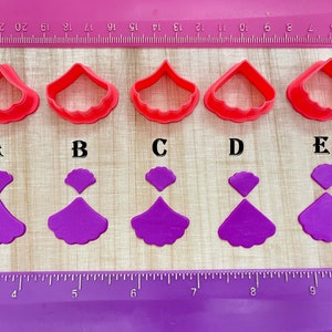 Super Fan Cutter for Cookie Fondant Cutter or Polymer Clay, Jewelry Earrings Making   #217