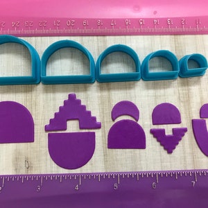 Half Arch Cutter for Polymer Clay Jewelry Earring Making Cookie Fondant Cutter   #121