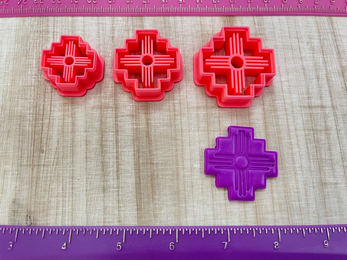 Zia in Aztec Shaped Cutter New Mexico for Cookie or Fondant & Etsy