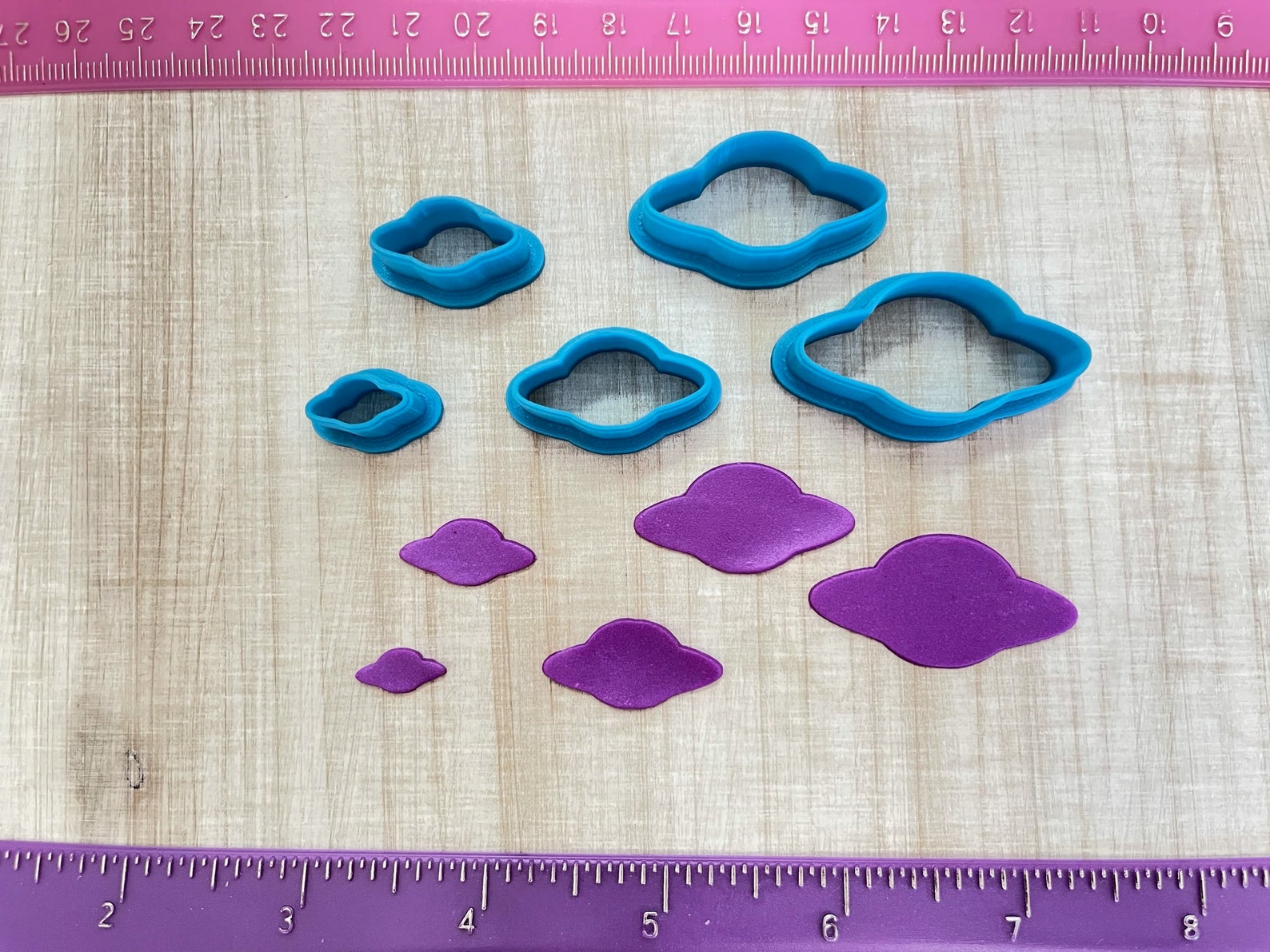 UFO Spaceship Planet Rocket Cutters for Polymer Clay Jewelry Earring ...