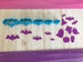 Halloween Bat for Cookie Fondant Cutter or Polymer Clay, Jewelry Earrings Making  #556 