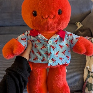 Custom Build a Bear Button Up
