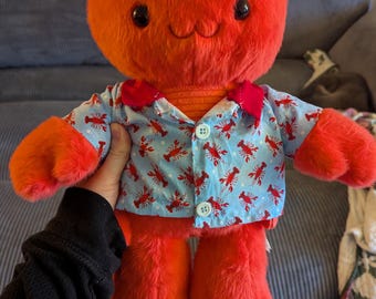Custom Build a Bear Button Up