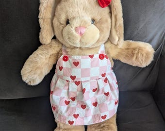 Custom Build a Bear Pinafore Dress