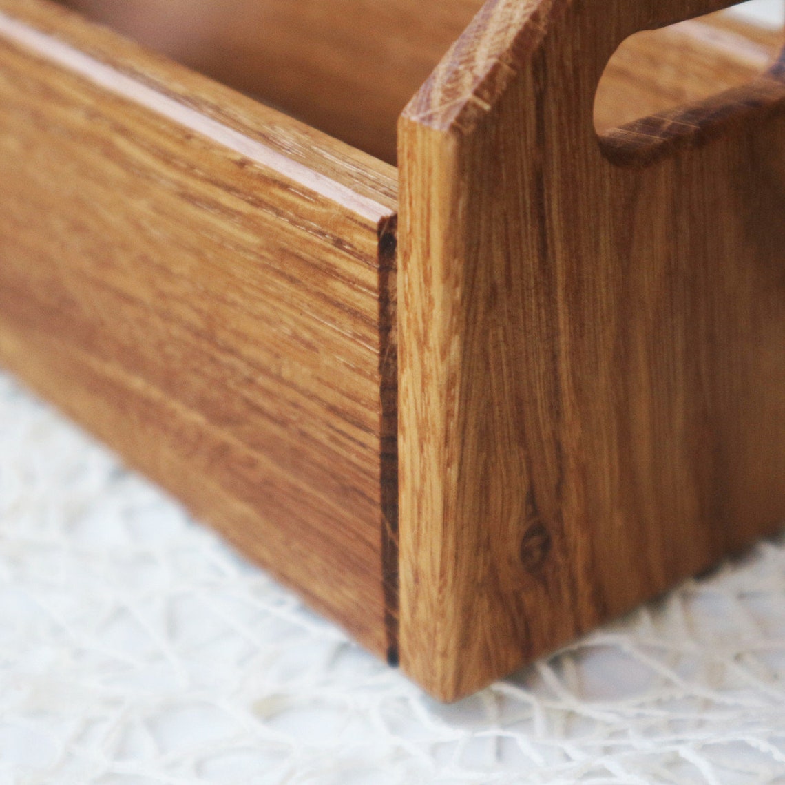 Set of Serving Breadbasket and Serving Holder for Utensils Etsy