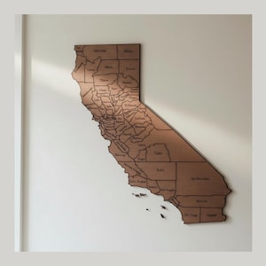 California Map Outline SVG DXF Files Cut Files United States of America Vector Files California Vector MS Map Clip Art For Laser Cutting