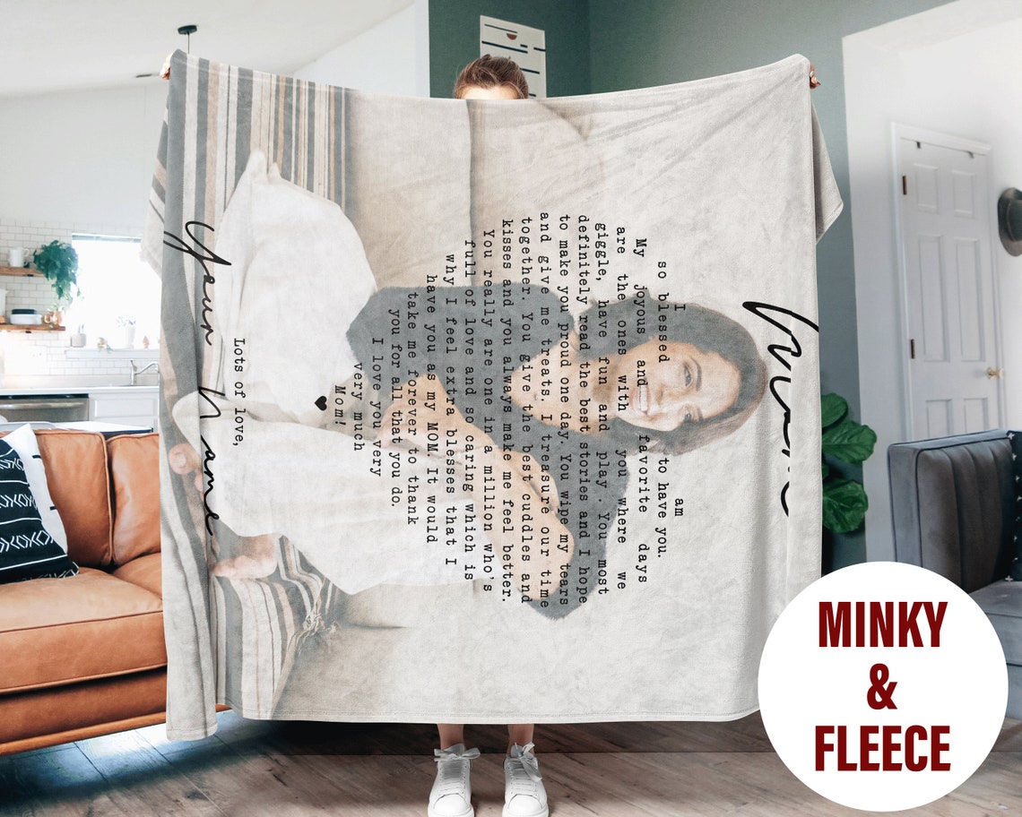 Personalized Blanket For Mom Mother's Day Blanket Etsy Italia