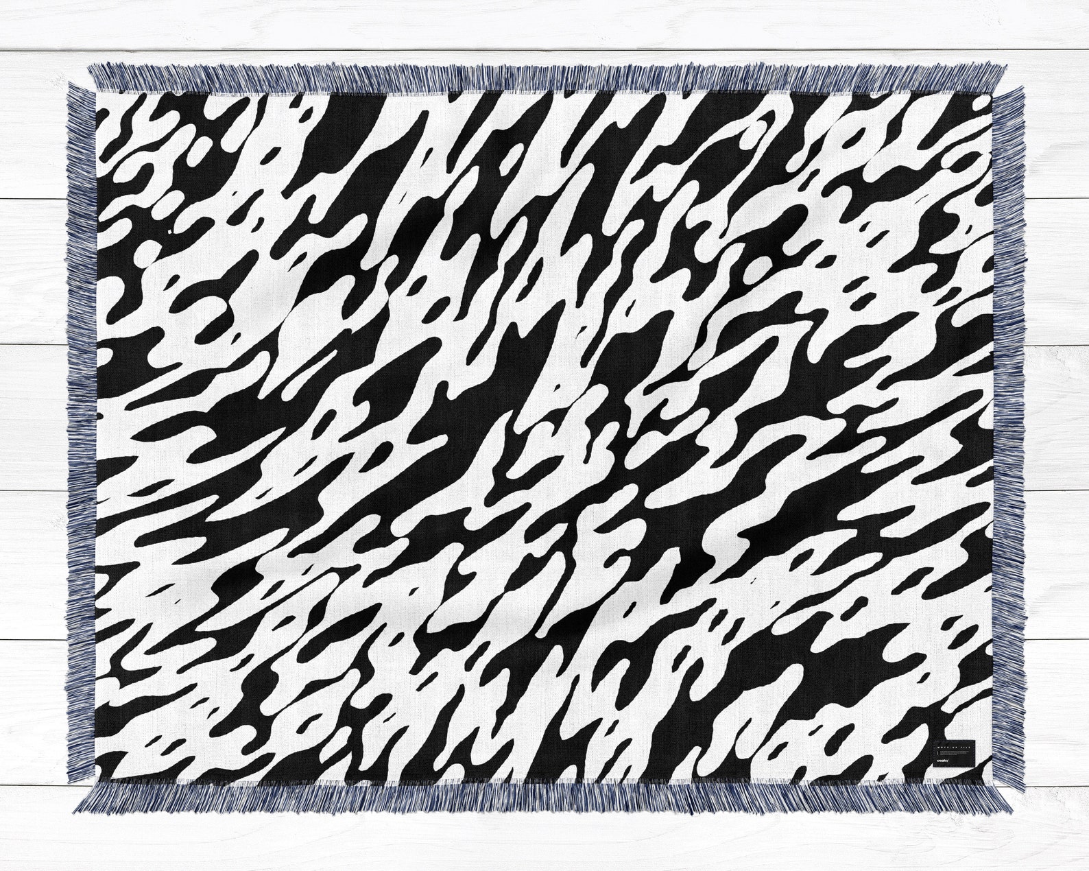 Tiger Print Blanket White Tiger Animal Print Blanket Animal Etsy