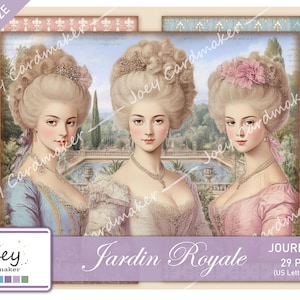 Jardin Royale – Een 18e-eeuws Frans digitaal dagboekpakket – AMERIKAANSE BRIEFVERSIE