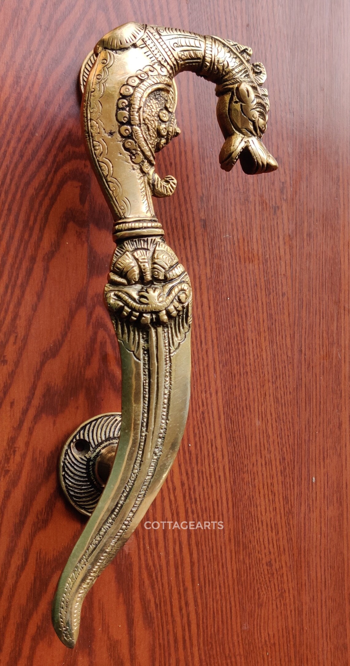 Brass Dragon Door Handle Handmade Gift Item Door Handle Etsy