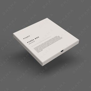 Pizza Box Pizza Packaging Mockup Minimal Mockup Easy Editable Photoshop Mockup modern aesthetic designers packaging Pizza Take Away