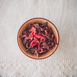 Dried Roselle, Dried Hibiscus sabdariffa Flowers
