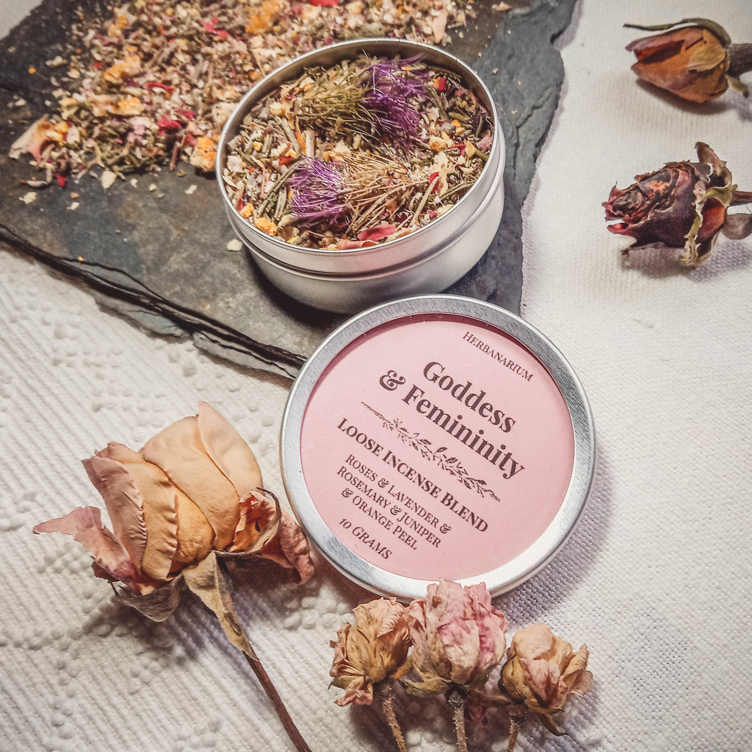 Goddess & Femininity Loose Incense Blend Herbs for Burning Etsy