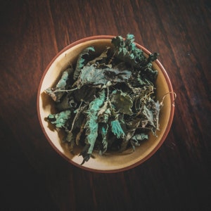 Dried Blackberry Leaves
