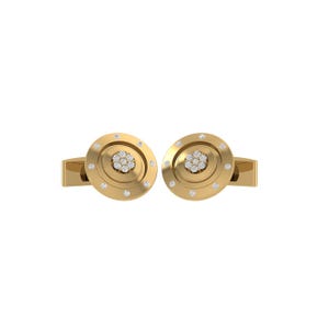 Diamond Cufflinks, 92.5 sterling silver, monogram shirt cufflinks for mens & womens, silver cufflinks, groom husband cufflink for gift