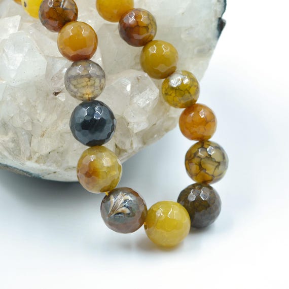 Collier Multi-tours En Tourmalines Naturelles Multicolores Facettées - Longueur 24 Pouces, Laiton, Fait Main