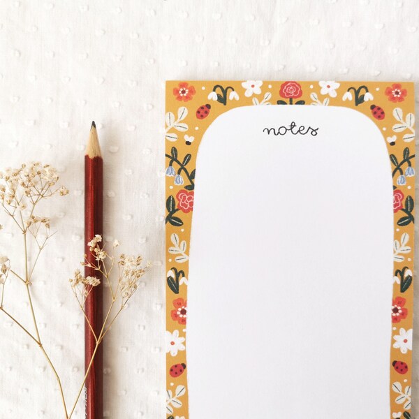 Cute Notepad Etsy