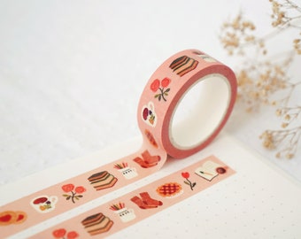 Washi Tape - Slow Sonntag | 15mm x 10m, süßes Washi Tape, Scrapbooking, Bullet Journal