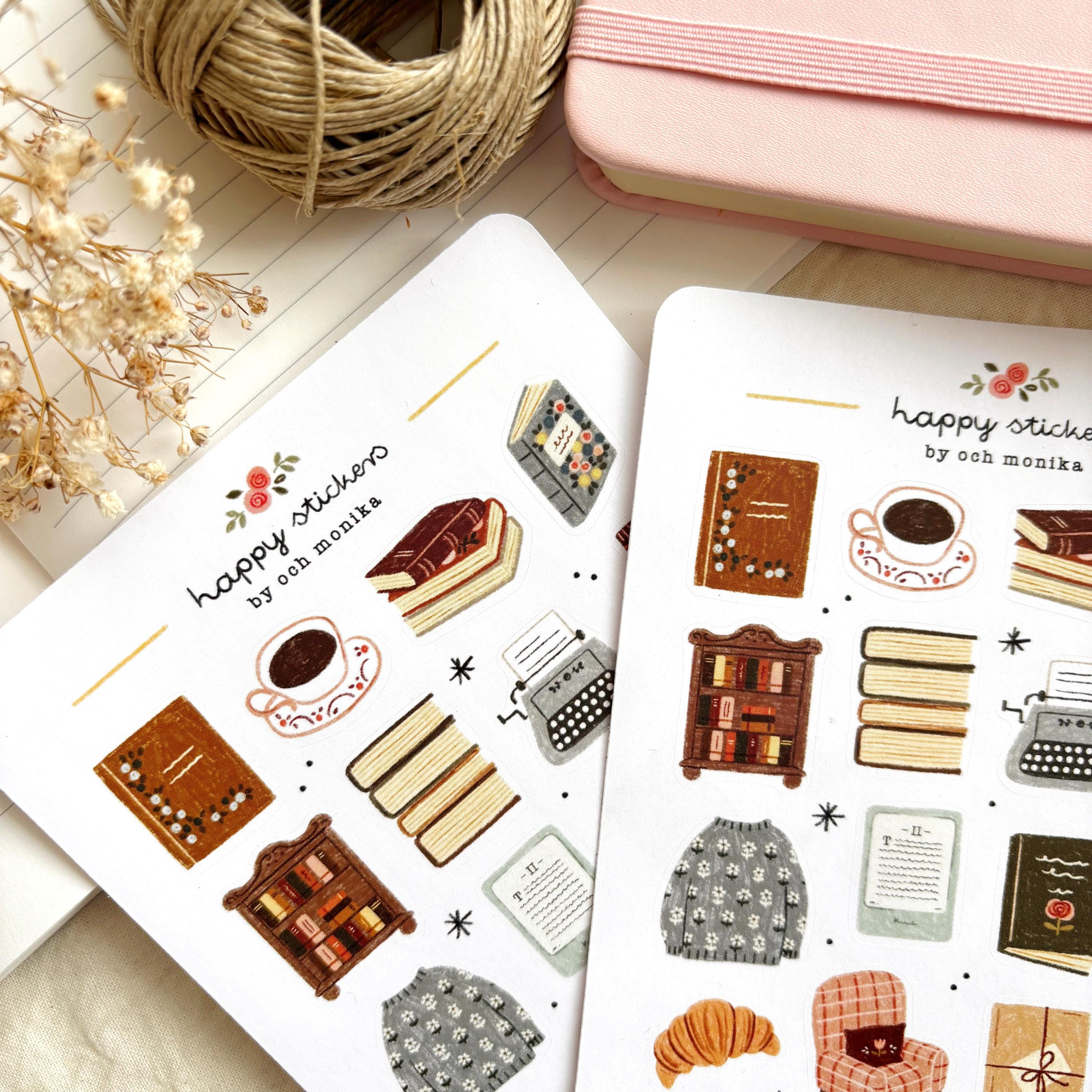 Bookish Corner - Stickers #77 | Cozy Reading, Book Lover Gifts, Journal ...