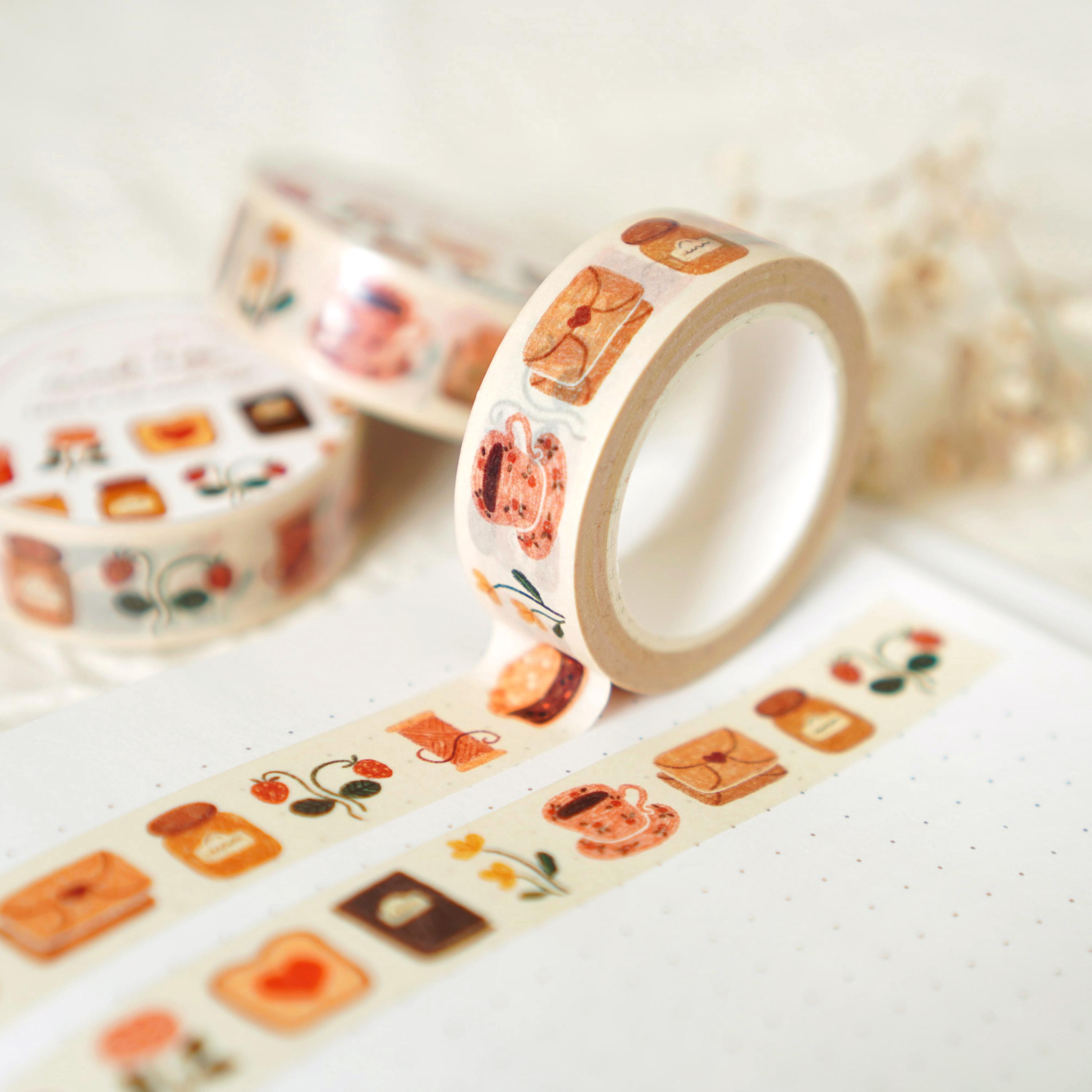 Washi Tape - Sweet Life | 15mm x 10m, cute washi tape, scrapbooking, bullet journal