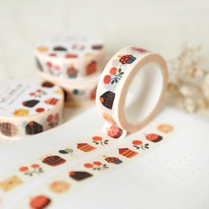 Washi Tape - Let's Celebrate / nastro washi per compleanno, 15 mm x 10 m, scrapbooking, bullet journal