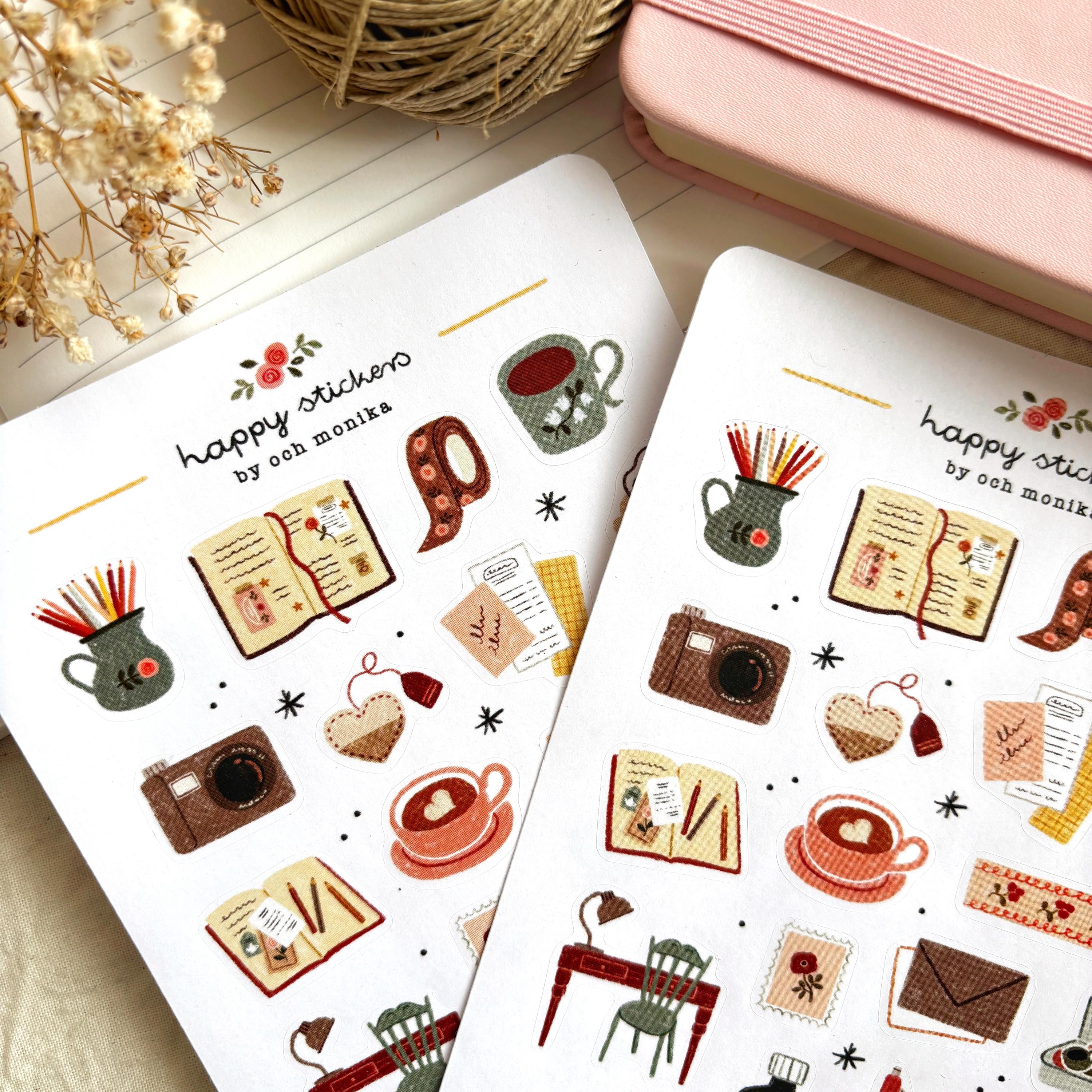 Cozy Journaling - Stickers #83 | Stickers for Journals, Scrapbooks ...