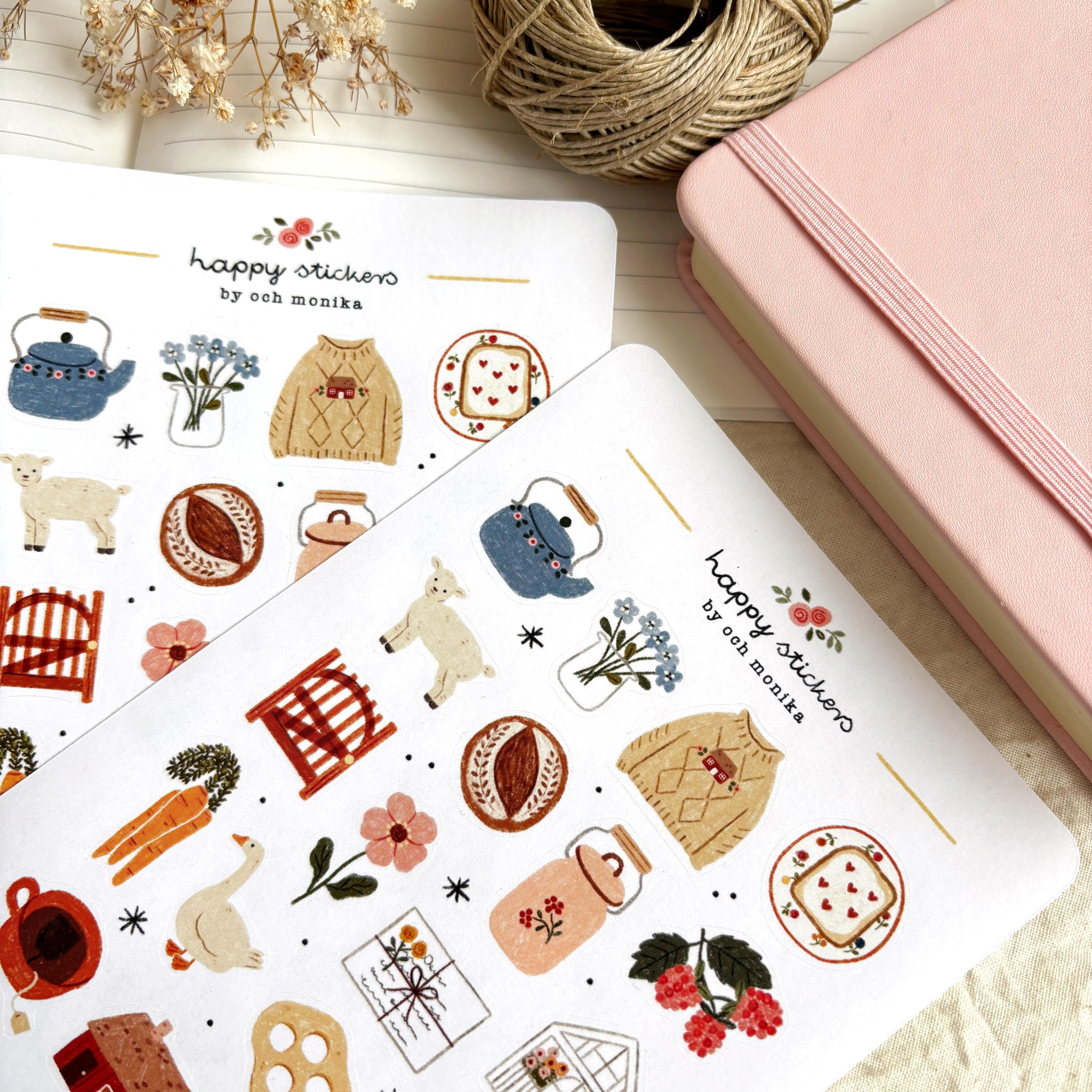 Soft Life - Stickers #79 | Cottagecore Stickers for Journals ...