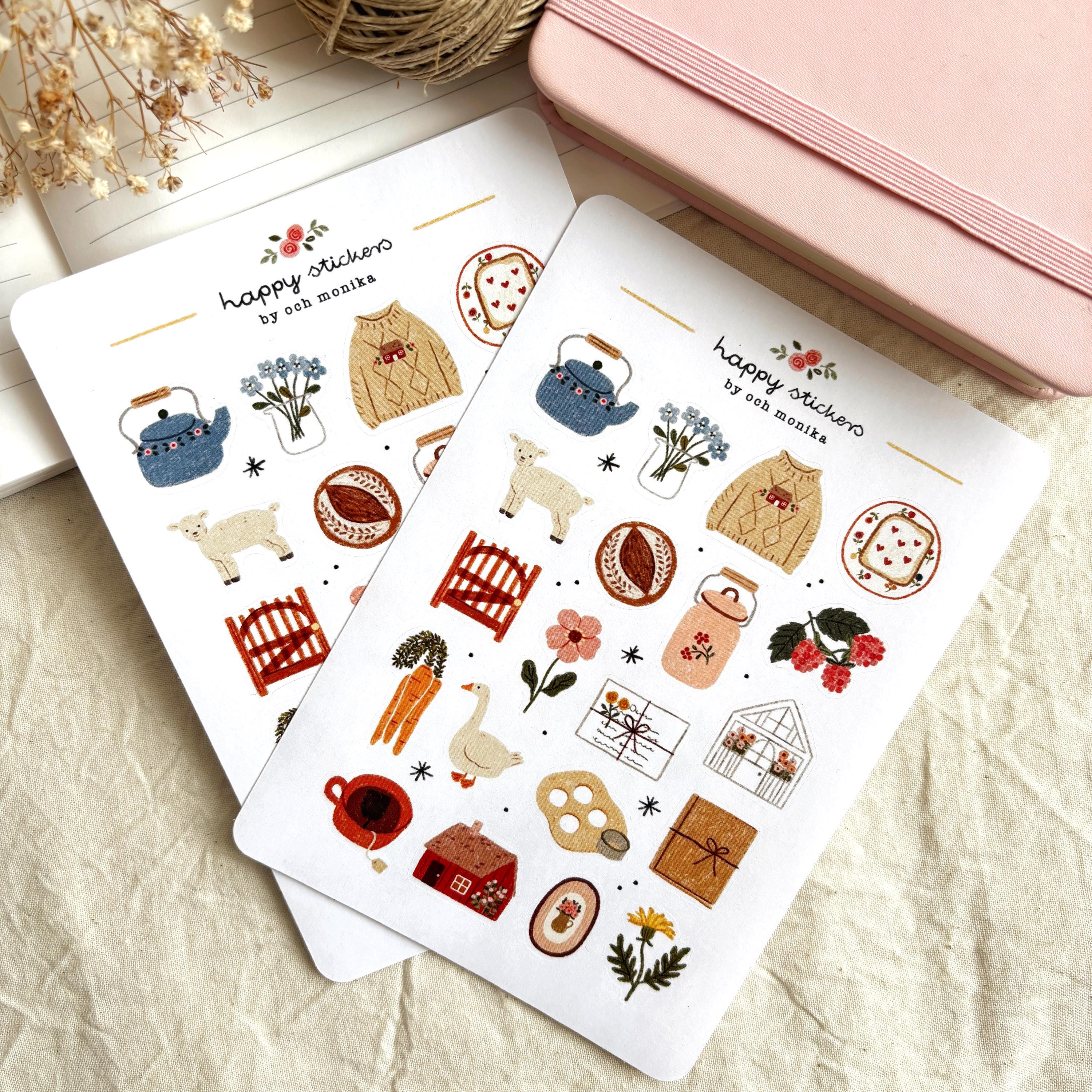 Soft Life - Stickers #79 | Cottagecore Stickers for Journals ...