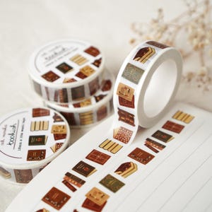 2024 NUOVO 1 pezzo. Nastro Washi con fiori decorativi da 10 m per