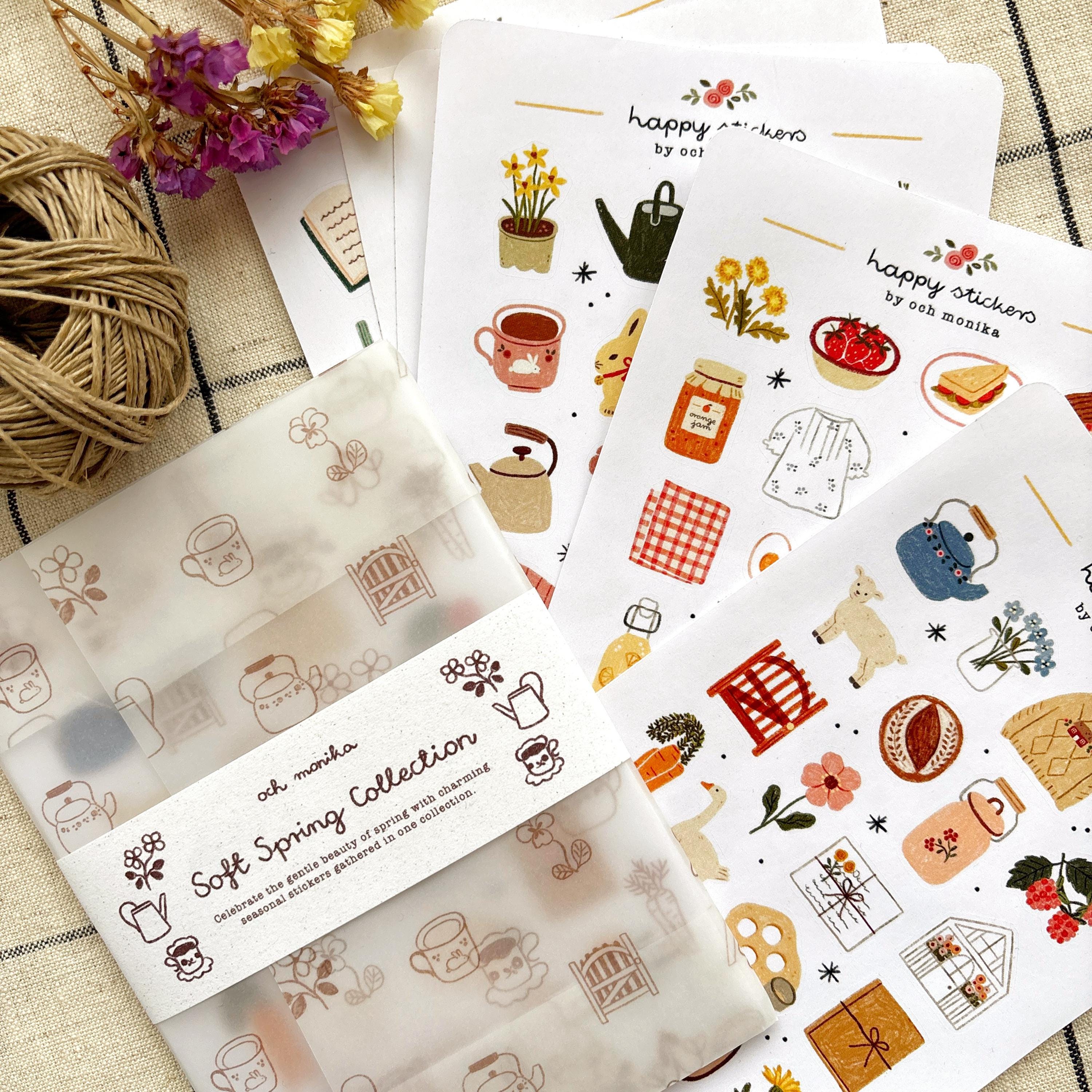 DKDDSSS 120 Fogli Carta Decorativa Vintage per Scrapbooking, Carta