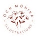 OchMonika store logo