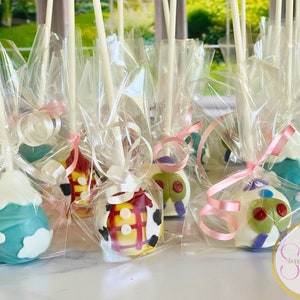 Custom Cake Pops | Toy Themed Birthday Party Favor | Toddler | Boy | Girl | 6th 7th 8th  | Gift Box | Wedding | Easter | 1st 2nd 3rd 4th 5th