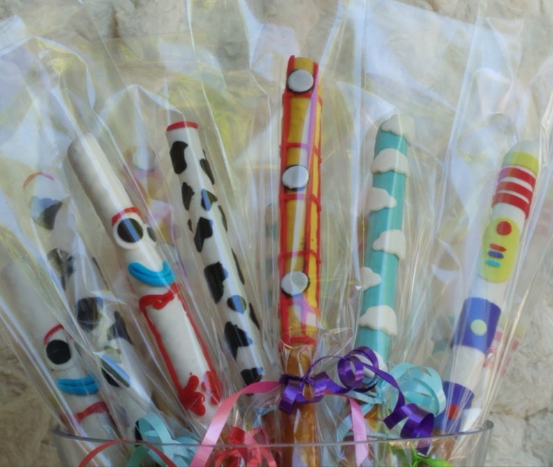 toy story pretzel rods