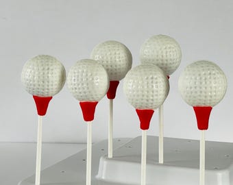 Bulk Golf Ball Cake Pops for Tournaments, Golf Event Desserts, Corporate Golf Outing Favors, Golf Party Treats, Custom Golf Cake Pops