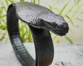 cobra skin belt