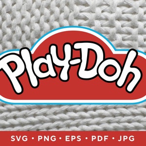 Play-doh Digital File for Cricut and Silhouette / Box Template Play-doh /  Play-doh Favor Box 1 Oz 