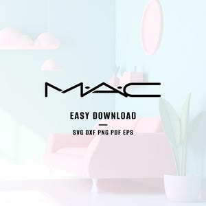 MAC Digital Schnitt Datei Druckdatei SVG Silhouette Brother Bild Hochauflösende Logo Design