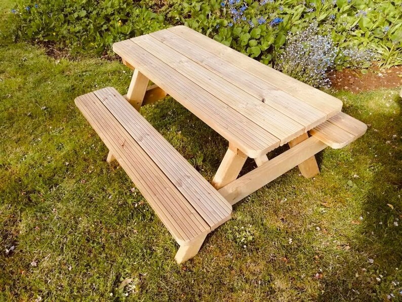 Childrens Garden Bench Etsy