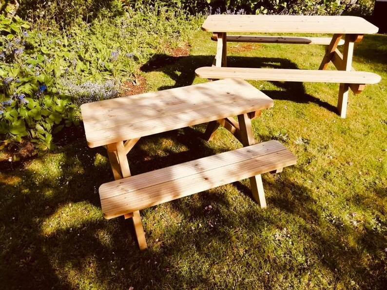 Childrens Garden Bench Etsy