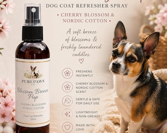 Spray refrescante para el pelaje de perros Blossom Breeze Pup