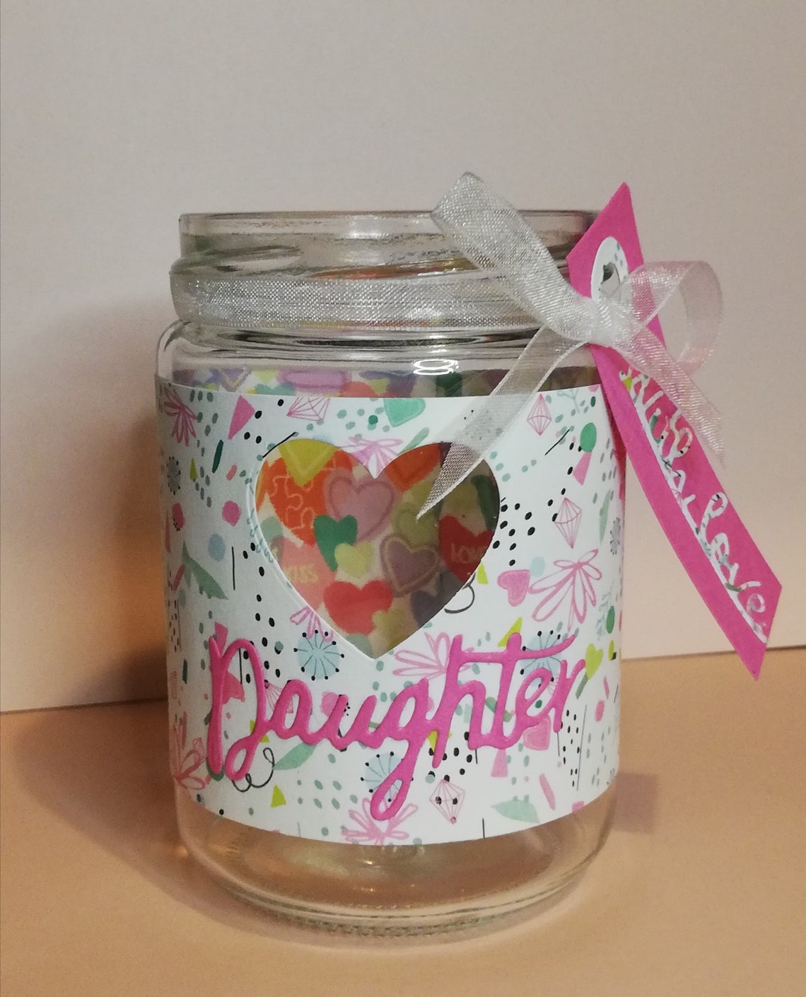 Pretty Jam Jar Tea Light Holder. Also Suitable for a Small Etsy