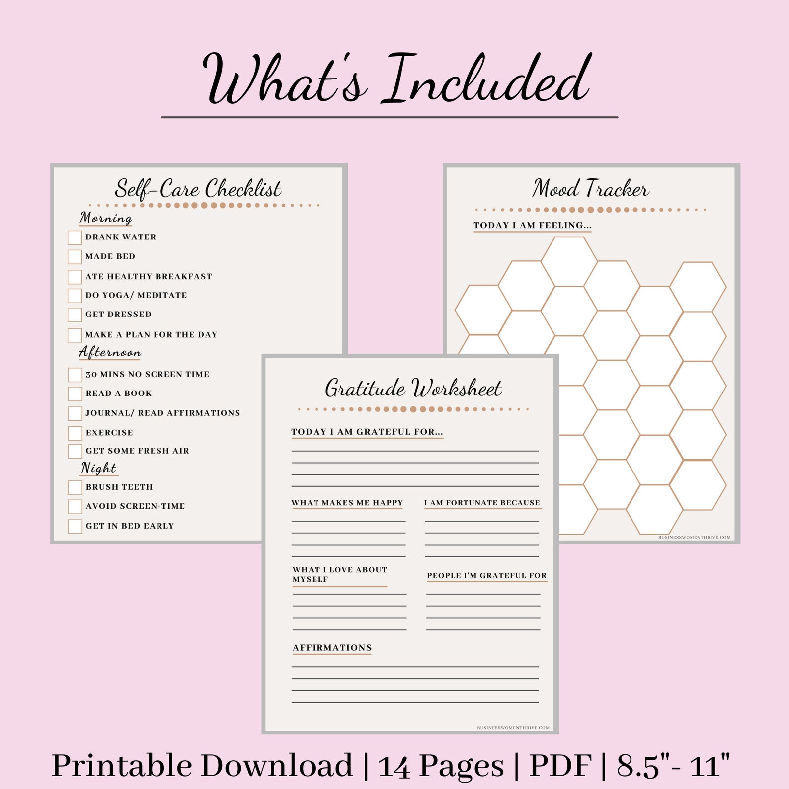 Manifestation Planner digital download Printable | Etsy