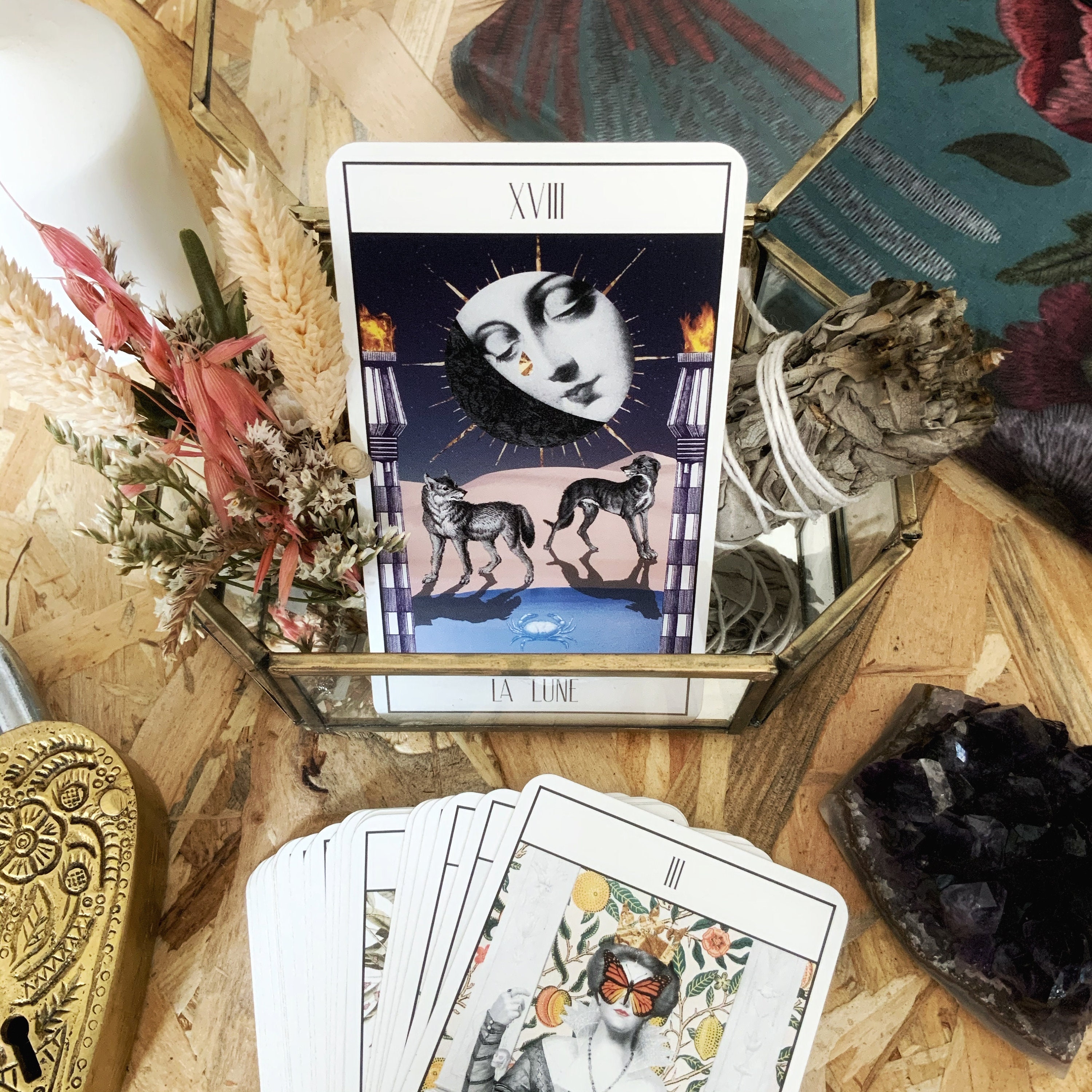 Ex Animo Tarot, a Major Arcana Only indie tarot deck : 22 cards