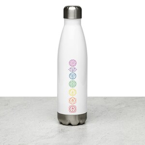 Yoga Chakra Stainless Steel Water Bottle