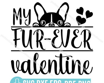Download Dog Valentine Svg Etsy