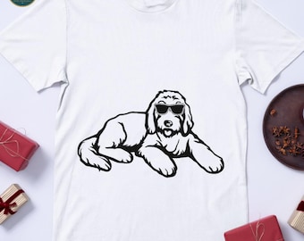 Goldendoodle SVG: Dog Vector Clipart (Digital Download)