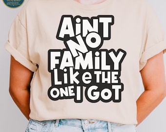 Non c'è famiglia come quella che ho SVG: Design con citazioni sulla famiglia (download digitale)