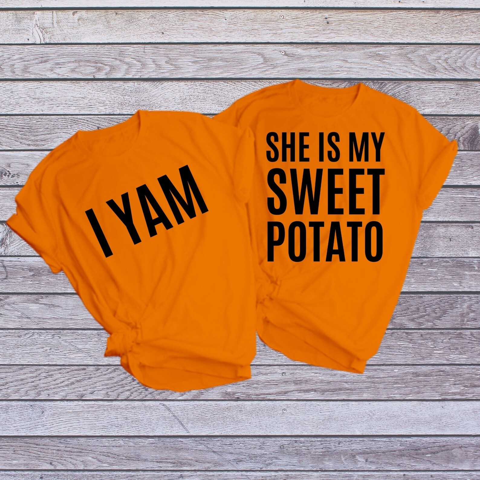 She is My Sweet Potato SVG I Yam SVG Couple Thanksgiving Etsy